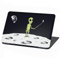 Laptop Folie Cover: Strange Klebefolie Notebook Aufkleber Schutzhülle selbstklebend Vinyl Skin Sticker (15 Zoll, LP9 Selfie Alien)