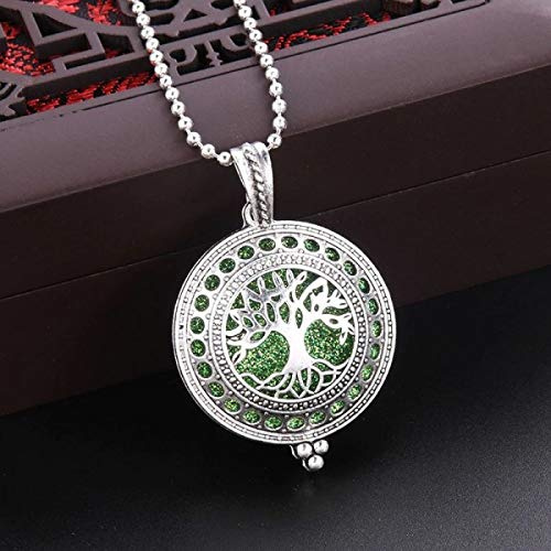 Armband für ätherische Öle – Dieses Armband ermöglicht es Ihnen, die Vorteile ätherischer Öle den ganzen Tag über zu genießen, dank des Duftes (Buddha) (Lebensbaum-Halskette)