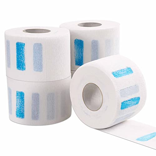 IOOROSE Einweg-Papier-Nackenband, professionell, dehnbar, 5 Stück | Professionelles dehnbares Papier, Friseur- und Haarschnitt-Zubehör