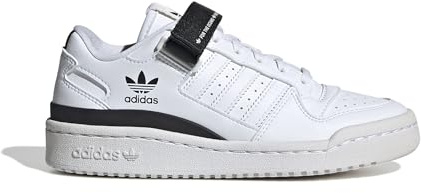 adidas Forum Low J Sneaker, FTWR White FTWR White Core Black, 38 EU