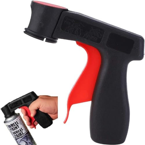 Pistola a Spruzzo Aerosol,Impugnatura Per Bombolette Spray,Pistola a Spruzzo Per Bomboletta Spray Impugnatura Ergonomica Pistola A Spruzzo per Vernice Adatta A Quasi Tutti I Tipi di Aerosol