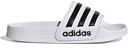 Adidas Adilette Shower Slides, SE DESLIZA, Cloud White/Core Black/Core Black, 38 EU