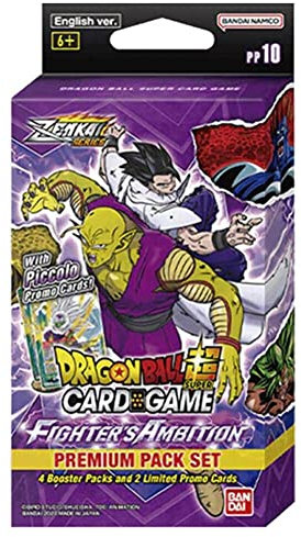 Dragon Ball Super TCG: ZENKAI Series 02 Fighter’S Ambition Premium Pack Set [PP10]