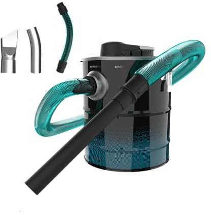 Cecotec Aspiradora de Cenizas Conga Ash 4000 Advance. 1200W, UltraPower Technology 18 kPa, 20 L, Extreme Suction, Tubo Resistente, Depçosito de Acero Inoxidable, Filtro Metálico