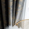 Amidoudou 1 Paar Nordic Style Luxus Samt Vorhänge Für Wohnzimmer Grau Und Gold Schlafzimmer Vorhänge (Grau,2-Set H 230 x B 140 cm)
