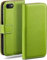 Rival Gadget iPhone 7 Plus / iPhone 8 Plus Leather Folio Wallet Case with Kickstand, Card Slot, Green