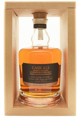 Marzadro Premium Grappa Riserva - 4 Jahre Single Cask #412 Whiskyheld Exklusiv 42% Einzelfassabfüllung limitiert auf 270 Stk.