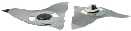 vhbw 2x Ersatz-Messer kompatibel mit CubCadet Lawnkeeper 600