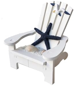 Wisafory Mini Strandstuhl Holz Strandkorb Deko Liegestuhl Miniatur Ornament Puppenhaus Garten Ministuhl Strand Stuhl Maritime Dekoration Mikrolandschaft Zubehör Seestern | Ministuhl, Miniatur Zubehör, Mikrolandschaft, DIY Basteln, Garten Deko, Puppenhaus, Strandthema Dekoration