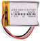 Akku 3 Batteriekabel 402535 LiPo 3.7V 350mAh 1.295Wh 1S 5C Liter Energy Battery Wiederaufladbar mit PCM Thermistor NTC für Elektronik - Nicht geeignet für Funksteuerung 37x25x4mm (3P|350mAh|402535)