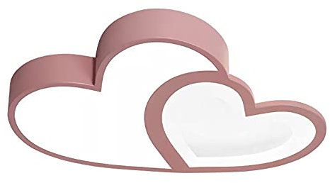Decken LED Lampen Deckenlampen Ceiling Lamp Light Decken Lampe Deckenlampe Schlafzimmer Led Deckenleuchte für Kinderzimmer, Dimmbare LED Lampe mit Cartoon Design (Rosa)