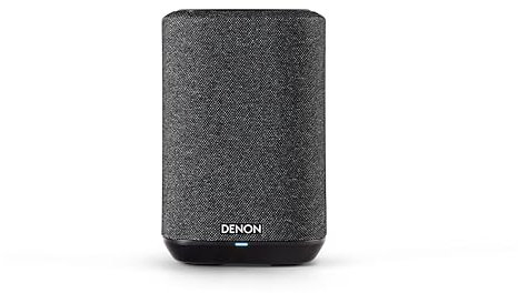 Denon Home 150 NV Altavoz inalámbrico (Negro), Tweeter de 1 Pulgada, woofer de 3.5 Pulgadas, Altavoz doméstico con HEOS Integrado, AirPlay 2 y Bluetooth, transmisión multihabitación, configuración