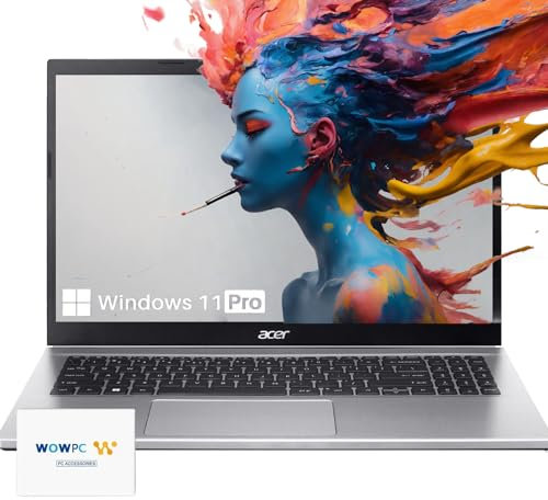 Acer Aspire Premium Laptop | 32GB RAM | 1TB SSD | 15.6 FHD Display | AMD Ryzen 5 5500U (Beats i7-1250U) | Long Battery Life | Sleek Design | Ethernet Port |