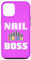 Hülle für iPhone 15 Pro Nagel-Boss