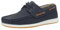 Calzados Romero Kalasity Mocasín Náutico con Cordones para Hombre Piso Caucho Bicolor 0177 Marino Talla 39