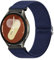 AK Bracelet Galaxy Watch 7/6/5/4/FE 40mm 44mm, 6/4 Classic 47mm 43mm 46mm 42mm, Samsung 5 Pro 45mm - Bracelets Nylon Tressés Élastique Sport Un Clic Pour Hommes Femmes (Bleu)
