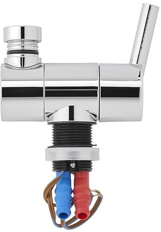 Brausebatterie Trend A 12V Ø27 mm – Chrom, mit Mikroschalter, für Wohnmobil & Boot