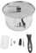 Maker de Pop-Corn, Pop-Corn en Acier Inoxydable Popcorn Popper Popcorn Machine Nostalgia Popcorn Maker avec Pop-Corn Popcorn Pot pour le Chauffage électrique à Gaz
