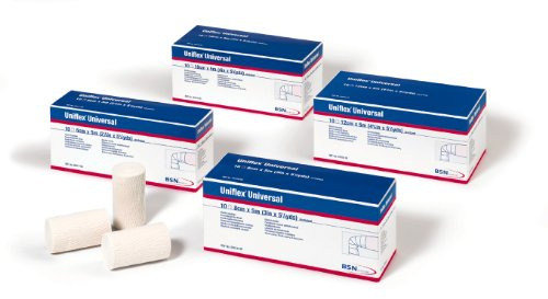 Uniflex Color Universalbinde rot 6 cm x 5 m 10 Rollen
