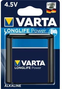 Varta High Energy – Batterie, 4.5 V alcalino, 3LR12, Blu)