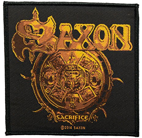 Saxon Aufnäher - Sacrifice Patch - Gewebt & Lizenziert !!