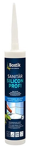 Bostik Sanitär Silicon PROFI, Inhalt: 300ml -verschiedenen Farben- (transparent)