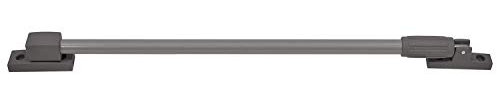 ZEROplus Telescopic Friction Stay for Doors 700-910mm Wide, All Metal Restrictor, Silver/Grey, Z107/RUZT150SE