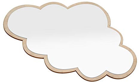 Wandspiegel für Kinder, dekorativ, aus Acryl, nordisch, Aufkleber, für Kinder, Schlafzimmer, Kunst, Heimdekoration (Farbe: Cloud)