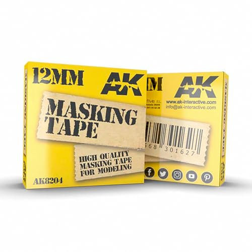 AK8204 | AK Interactive Ausiliari: Masking Tape 12 mm