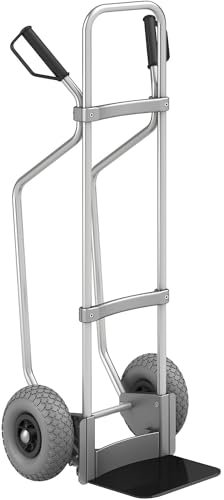 eurokraft pro | Aluminium-Sackkarre mit Kufen