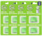 8 X Bin Freshener Stick On Bin Freshener And Odour Eliminator | Citronella & Lemongrass Deodoriser Smell Fresh