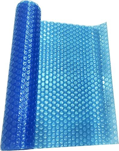 CFLNYC Familien-Poolabdeckung, Heizdecke für oberirdische oder unterirdische Schwimmbäder, Blasenseite nach unten im Pool(150x250cm(5ftx8ft))