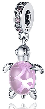 TINSLO Charm Anhänger Damen 925 Sterling Silber für Armband Charms Beads passend für Pandora Armband und Halskette, Kompatibel mit Europäischen Armbänder für Frauen Mädchen