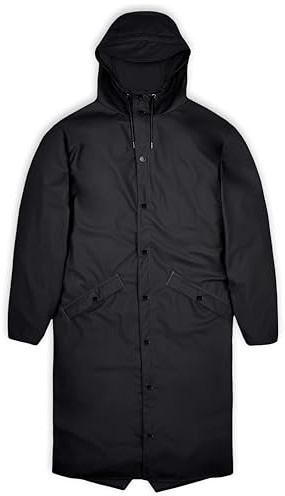 RAINS Unisex Longer Jacket Regenjacke