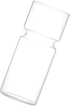 Dickly 4X Klarglas Hyazinthen Vase Hyazinthen Glas Glasvase Pflanzenvase Heimdekorativ