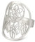 KKJOY Traumfänger Ring Edelstahl Verstellbarer Traumfänger Offene Finger Ringe Modeschmuck Geschenk für Frauen Mädchen