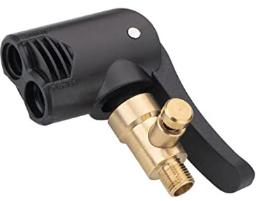 Connettore Valvola Pneumatica Universale, Adattatore a sgancio rapido in Ottone Clip-on, Connettore Valvola Bici, per Gonfiatori Pompa d'Aria Compressore Macchina