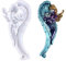 Engel Silikonform Epoxidharz Form, Engel Baby Silikon Form 3D Engel Gießform Engel Fondant Formen Kerzenform Kerze Handgemachte Schokoladenform Seifenform DIY Kuchen Dekoration Werkzeuge