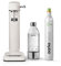 Aarke Carbonator 3 Wassersprudler, Mattweiß Finish + Aarke 60L CO2-Zylinder, 100% erneuerbares CO2