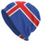 Melbrakin Island-Flagge, niedliche Flagge, Beanie-Mütze, Totenkopf-Mütze, Schlafmütze, lässiger Schal, Kopfbedeckung für Männer und Frauen