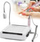 SABUIDDS 80W Aspirateur à Ongles 4 En 1 - Ponceuse à Ongles électrique - Aspiration de la Poussière pour Ongles - avec Fraise pour Ongles en Gel - Lime à Ongles pour Salon de Manucure - Salon
