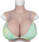 HUANQIN Realistisch Künstliche Brüste Gefälschte Silikon Brüste Silikon Gefüllt Z Cup, Silikonbrüste als BH-Einlagen, Silikonbusen, Silikon Brüste Silikon Bodysuit Silikon Crossdresser, Elfenbein