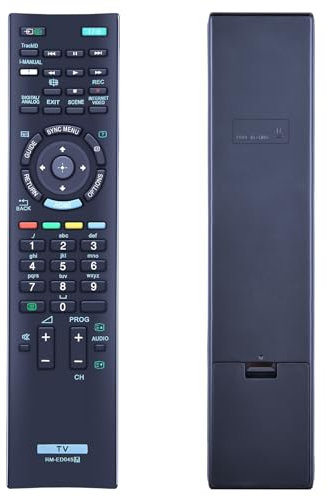 GOUYESHO RM-ED045 Telecomando sostitutivo per Sony Bravia TV Compatibile con KDL-26EX320 KDL-32EX525 KDL-37EX525 KDL-46EX720 KDL-40EX524 KDL-40EX525 KDL-22EX320 KDL-24EX325 KDL-37EX325 KDL-37EX325 720
