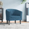 UTSRABFA Relaxsessel Lesesessel Cocktailsessel Clubsessel Clubsessel Dunkelblau Samt Geeignet für Wohnzimmer, Lounge, Eingangsbereich, Schlafzimmer