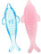 Ipetboom 4pcs Manicure Nail Surface Powder Nail Brush Set Animal Shaped Brush Handles Random Color