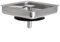PETSTIBLE Tapón colador cuadrado de acero inoxidable para fregadero de cocina y ducha, 78 x 78 x 42 mm, Silver