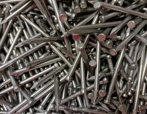 Losthead Wire Nails 50 x 3mm Lost Head Nails Wood Nails FUSH Nail DIY Bright Round Nail Use for Soft and Hard Timber Material Wood Joinery Furniture Craft Construction Applications - 50 Quantity