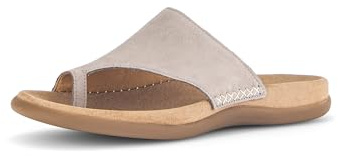 Gabor Damen Flip Flops, Frauen Zehentrenner,Best Fitting,leinen (31),41 EU / 7.5 UK