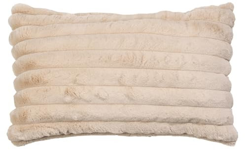 Gözze Kissen - Steinfarben - 30 x 50 cm - mit Reißverschluss - Breitcordoptik