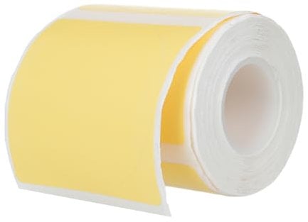 YIWEOG Thermo-Etikettenpapier, rund, Etikett, Barcode, Preis, Größe, Name, blanko, Etiketten, wasserfest, reißfest, kompatibel mit M221/M110/M120/M200/M220 und DETONGER P1/P2/DP23/DP27/DP26 für Home